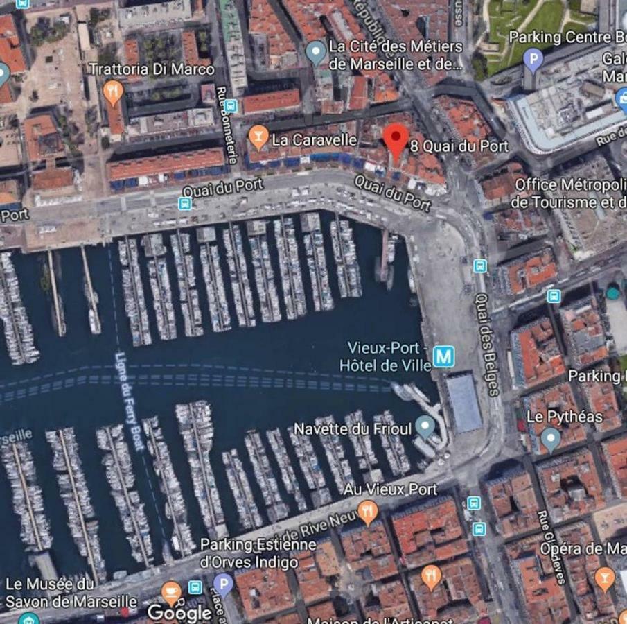 Au Coeur Du Vieux Port - Le Quai Bourgeois Appartement Marseilles Buitenkant foto